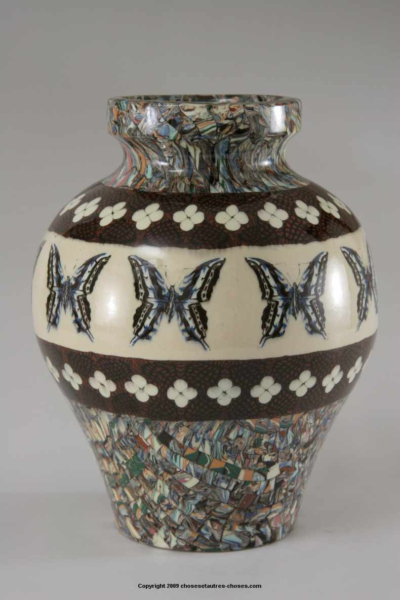 Jean Gerbino Vases aux papillons